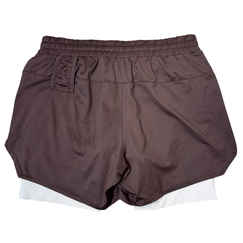 ASRV Aerosilver 5" Liner Short Size M Brown Wings Running Training DSG-0828 - Picture 2 of 10